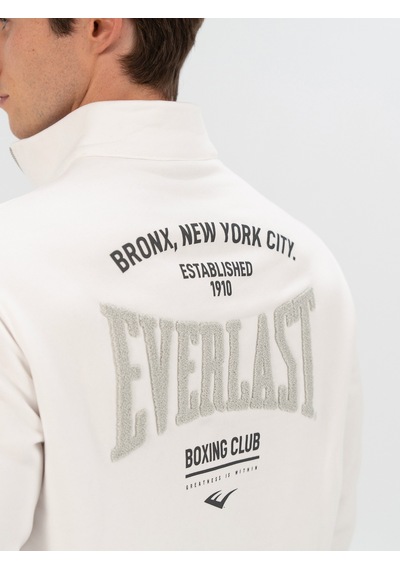 Everlast Bronx Nyc Half Zip Regular Beyaz Erkek Sweatshirt Beyaz