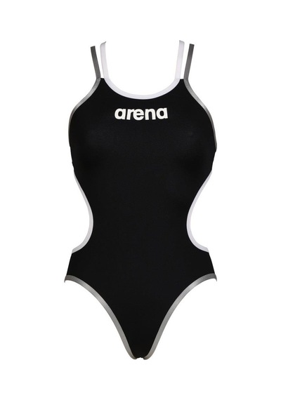 Arena One Bıglogo Kadın Yüzücü Mayosu 004732550 Siyah