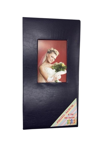 Torima Fotoğraf Albümü 300'lük 4x6 10x15 Albüm Lacivert Kareler Anıları Sakla Fotograflik