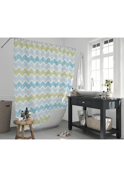 Zethome Jackline Banyo Duş Perdesi 3588 Tek Kanat 1X180X200 Gri