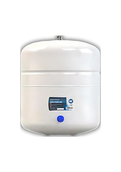 Pemax Water 3.2 Galon Brüt 12litre Metal Krom Ağızlı Tank