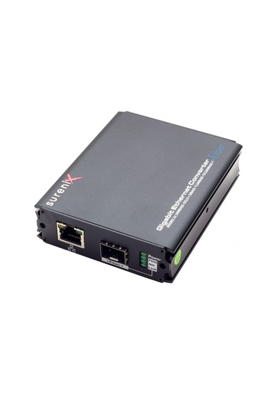SRX-GEC1 Fiber - Cat5 / Cat6 Converter Dönüştürücü