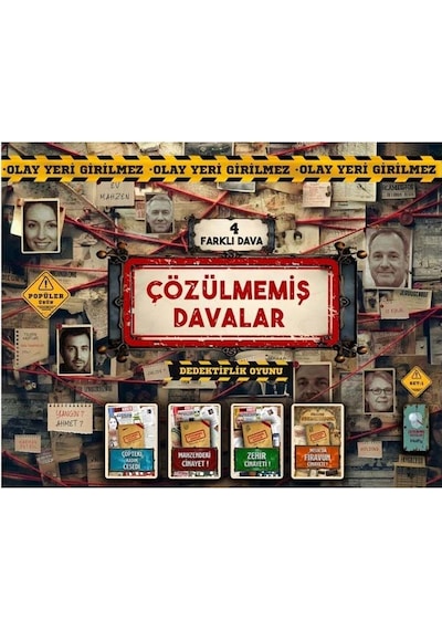 Molfy Çözülmemiş Davalar Kutulu Set No1 Cdl90