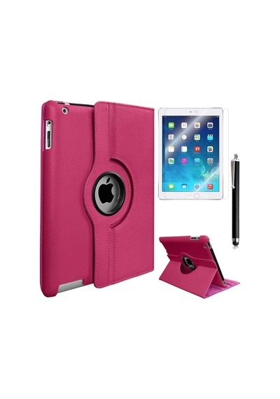 Apple Uyumlu iPad Mini 5 Dönebilen Pu Deri Standlı Kılıf Tablet Kılıfı