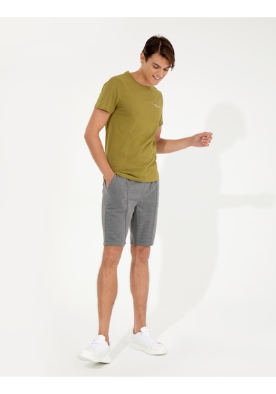 Pierre Cardin Erkek Gri Melanj Örme Şort 50251039-vr086 Gri Melanj Pierre Cardin Erkek Gri Melanj Örme Şort 50251039-vr086 Gri Melanj