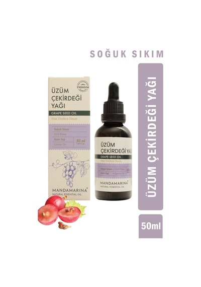 Mandamarina Üzüm Çekirdeği Yağı 50 ML