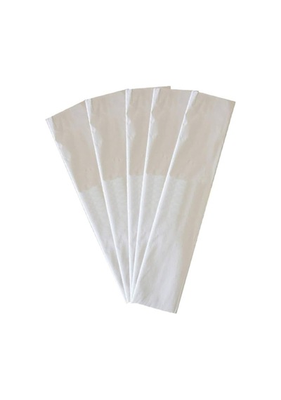 Artlantis Krapon Kağıdı 50x200 Cm 5 Adet Renkli Grapon Kağıdı Okul Sınıf Etkinlik Kreş Okul Öncesi Beyaz