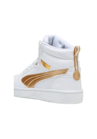 Puma 39747401 Rebound V6 Whıte Gold Kadın Sneaker 001