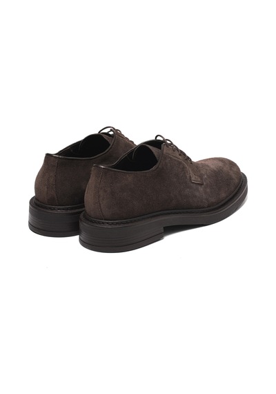 Cacao Dark Brown Oxford Klasik Erkek 1056 - Moss Dino Draghi Derby Kahverengi