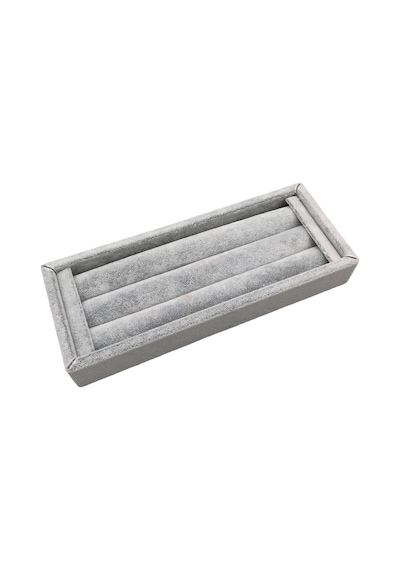 Yerli Üretim Ufak Boy Süet Kumaş Gri Renk 18 / 7 Cm Rulo Çekmece Gri