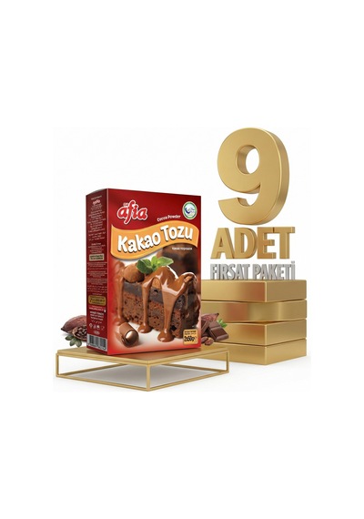 Afia Kakao Tozu 9x100 Gr