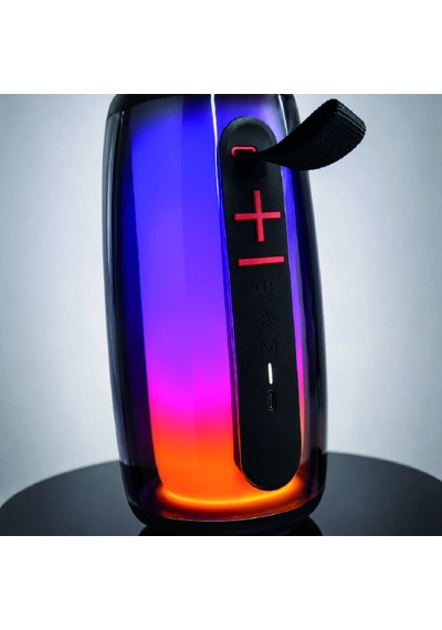 Rgb Led Işıklı Bluetooth Hoparlör Type-c Şarjlı Taşınabilir Kablosuz Speaker
