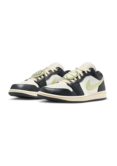 Nike Air Jordan 1 Low 'fall League' Special Edition Womens Sneaker Hakiki Deri Kadın Günlük Spor Ayakkabı Krem Antrasit Nike Air Jordan 1 Low 'fall League' Special Edition Womens Sneaker Hakiki Deri Kadın Günlük Spor Ayakkabı Krem Antrasit