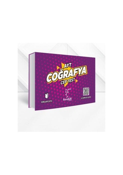 Ayt Coğrafya Cep Test - Karekök Yayınları