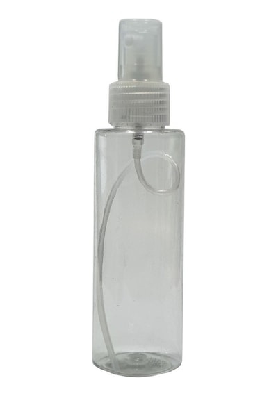 Güvenç Ambalaj Boş Plastik Şeffaf Sprey Şişe 10 x 100 ML