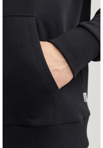 Jack & Jones Erkek Sweat 12268128 Siyah Siyah