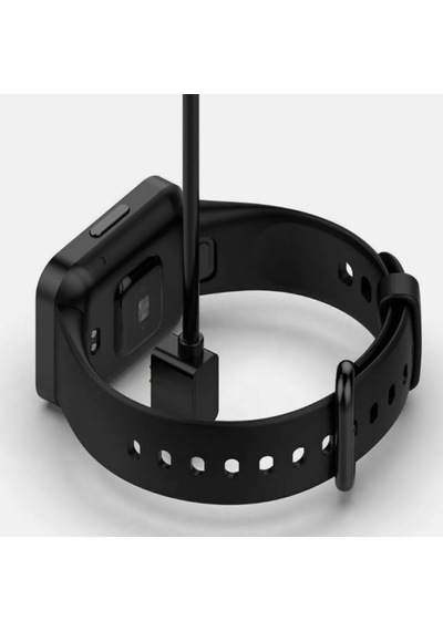 Caseonn Xiaomi Redmi Watch 2 Lite Manyetik Usb Hızlı Şarj Kablosu Siyah