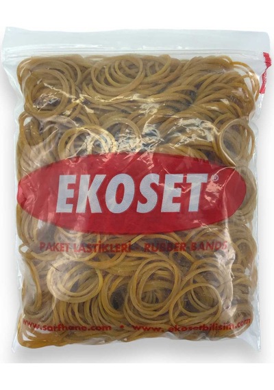 Ekoset 500 Adet Küçük Paket Lastiği 40 MM