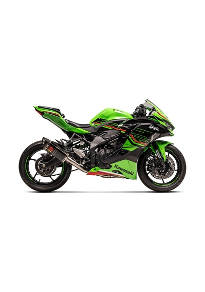 Akrapovıc S-k2r3-apc Kawasakı Nınja Zx-25r 23-25 - Nınja Zx-4r 23-25 Racıng Lıne Carbon Egzoz