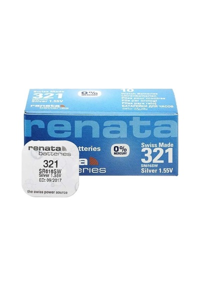 Renata 321 Sr616sw 1.55v Alkalin Saat Pili 10 Adet Evimdeyokyok