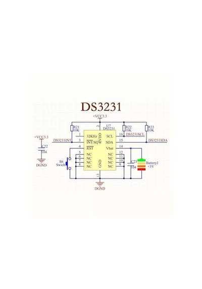 Arduino Ds3231 Hassas Rtc Ve 24c32 Hafıza Modülü