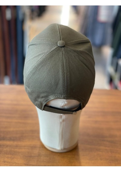 Hamze Düz Basic Pamuklu Unisex Cap Şapka Haki