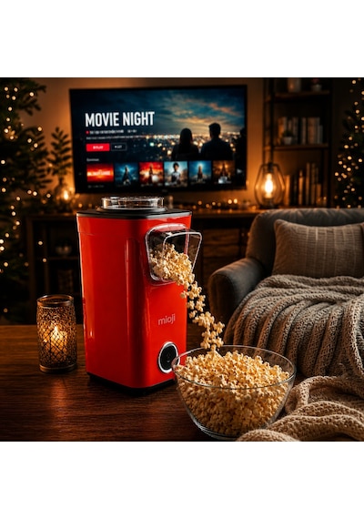 Mioji POPX1 1100 W Yağsız Kompakt Mısır Patlatma Makinesi