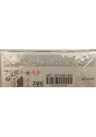 Zara Tropıcal Smoke Edt 100ml 3.4 Fl.oz Meyveli
