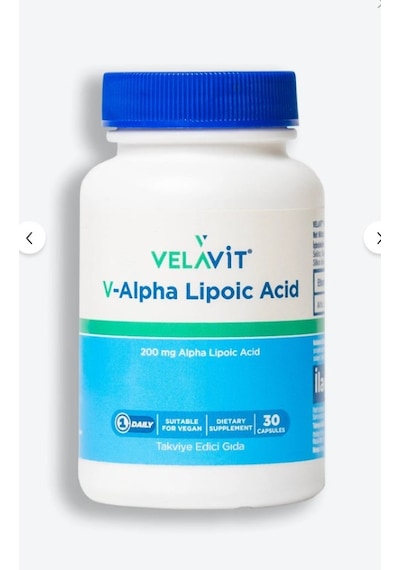 Velavit V-alpha Lipoic Acid 30 Caps