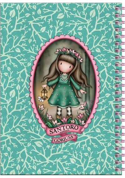 Santoro Gorjuss Woodland Wildflower A5 Defter Ve Kırtasiye Seti 1344gj04