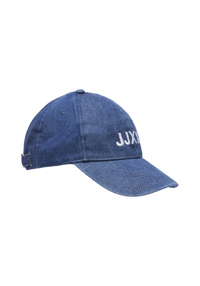 Jack & Jones Kadın Logo Nakışlı Denim Şapka - Basic 12203700 Dark Blue Denim Mavi