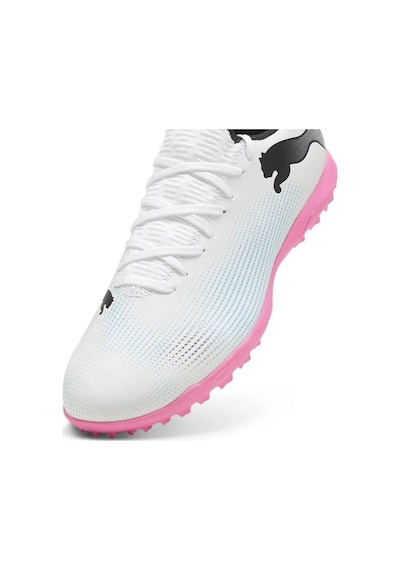 Puma Erkek Future 7 Play Tt Halı Saha Ayakkabı Beyaz - Pembe