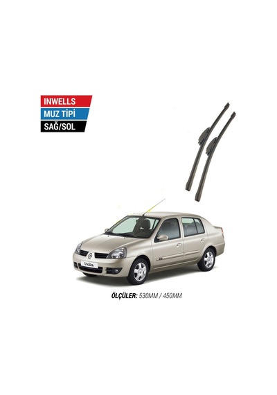 Renault Symbol Muz Silecek 2000-2008
