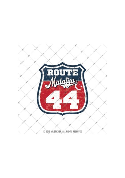 Roup56 Route Malatya 44 Sticker