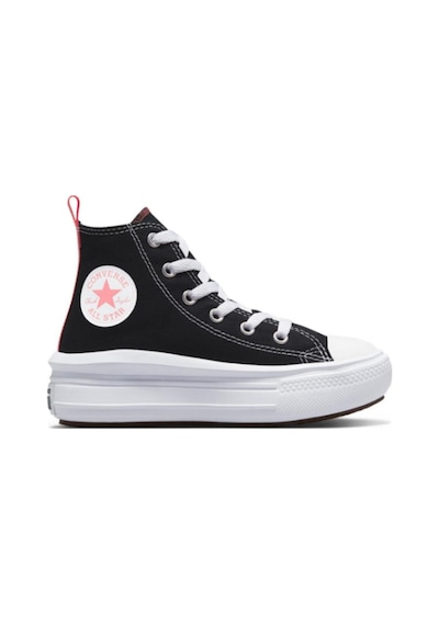 Converse Chuck Taylor All Star Move Color Pop Platform Çocuk Günlük Ayakkabı 371527c Siyah-siyah Siyah