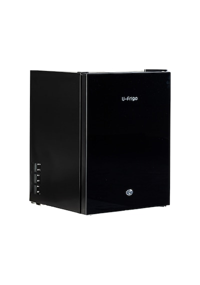 U-frigo 68 Lt 12-24v Marin/karavan Kompresörlü Buzdolabı Temperli Cam Kapak Limited Edition Siyah