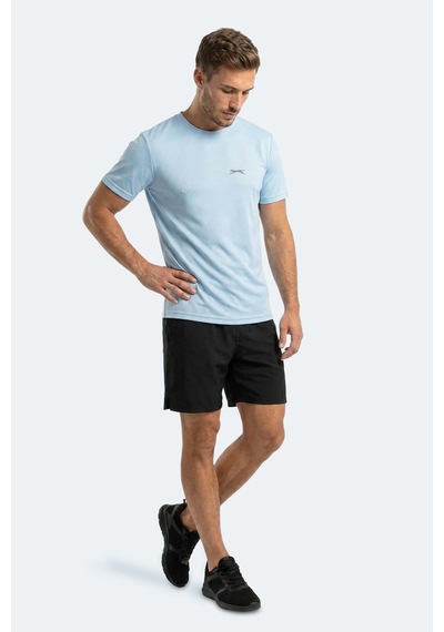 Slazenger Herrera Erkek Turkuaz Tişört