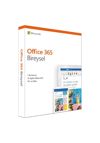 Microsoft Office 365 Bireysel Türkçe Ofis Yazılımı