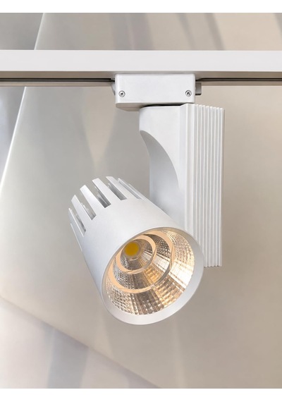 40w Beyaz Kasa Led Ray Spot 3000k Beyaz Işık Lifud Driver, Flicker Free, Alüminyum Gövde Genel
