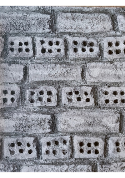 3 Boyutlu Taş Desenli Hava Alabilen Silinebilir Duvar Kağıdı 5 M² Diğer