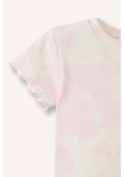 Defacto Batik Fitilli Kaşkorse Tişört Kız Bebek H0679a526smpn171 Pembe-pn171