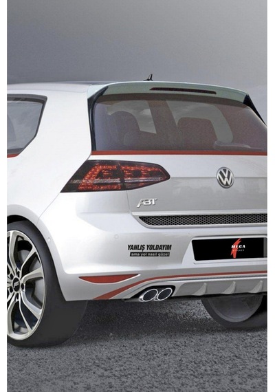 Yanlış Yoldayım Oto Sticker 14 4 Cm