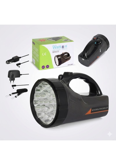 Premium Bireysel Aydınlatma Koridor Işığı Gece Lambası 1200 Lümen 25 Led Li El Feneri Çok Renkli