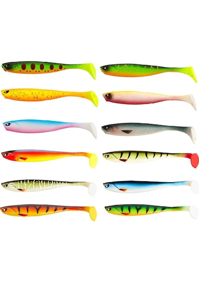Lucky John Basara 3D Soft Swim 2.5 (6.35 Cm) 8P Silikon Yem
