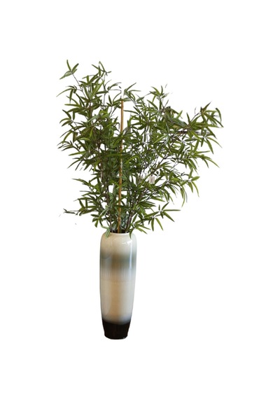 T.concept Dekoratif, Yapay Bambu Ağaç Yaprağı 200 Cm Yeşil Renk