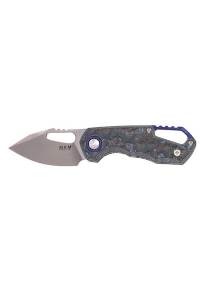 Mkm Isonzo M390 Clip Point Arctic Storm Kamp Çakı Çok Renkli