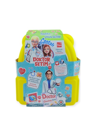 02623 - Sırt Çantalı Doktor Seti