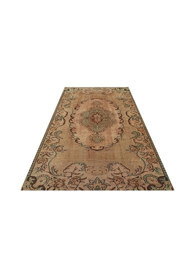 Eşsiz Anadolu Vintage Eskitme El Dokuma Halı 159 X 271 Cm 8969