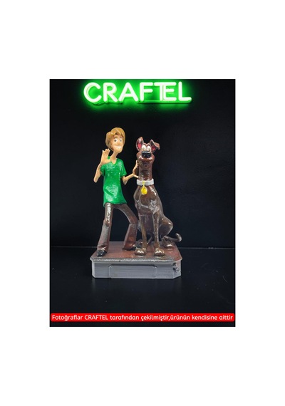Scooby-doo Ve Shaggy 12 Cm Figür - Hediyelik Koleksiyonluk Hobi Masaüstü Biblo