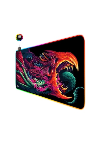 Digipod Rgb Gaming Mousepad Oyuncu Mouse Pad 90x40 Xxl Büyük Boy 4mm Kalınlık